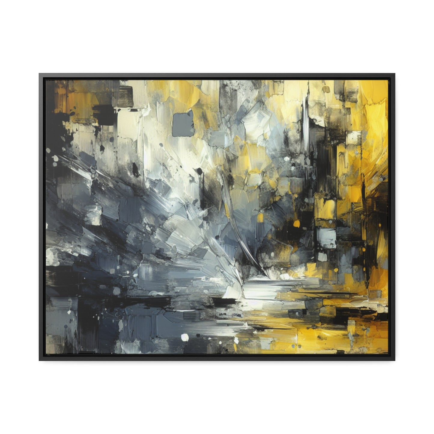 A Captivating Journey Abstract Expressionism Canvas