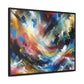 Chromatic Mirage: Timeless Dance Canvas