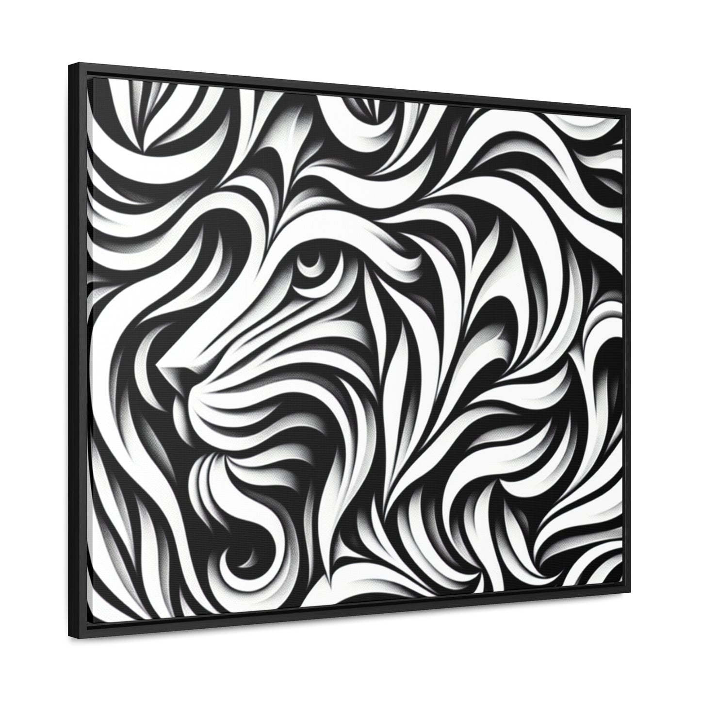 Hidden Lion Canvas - Canvas