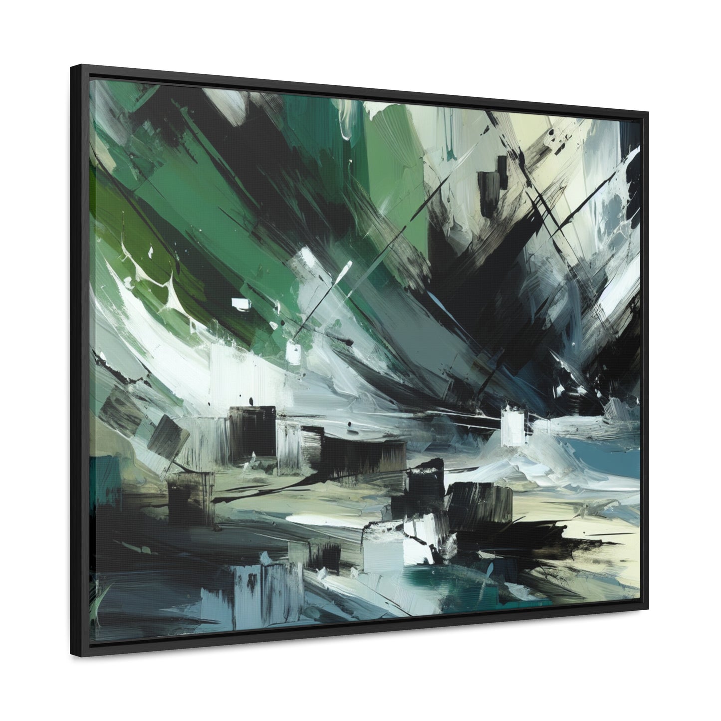 Evocative Abstract Expressions Canvas