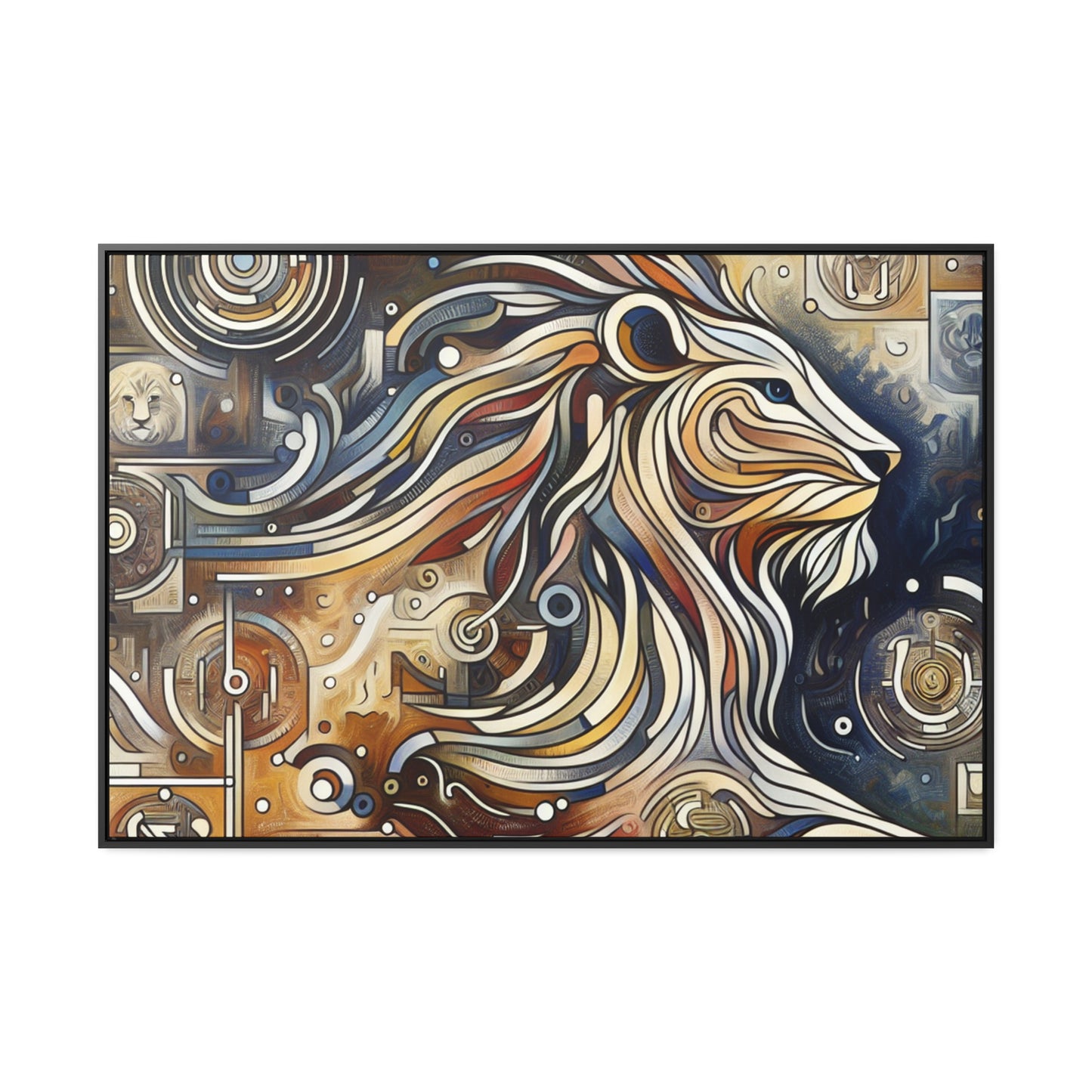 "Cryptic Leo Hue"- Canvas