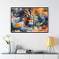 Lion Face: Surreal Impressions Canvas