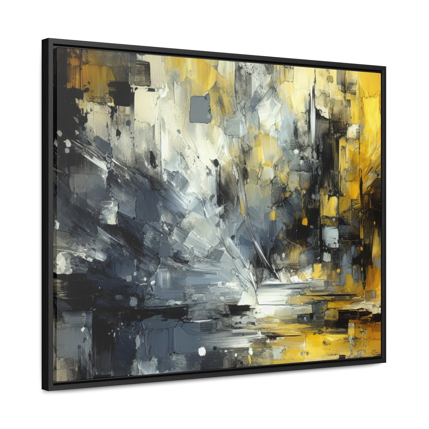 A Captivating Journey Abstract Expressionism Canvas