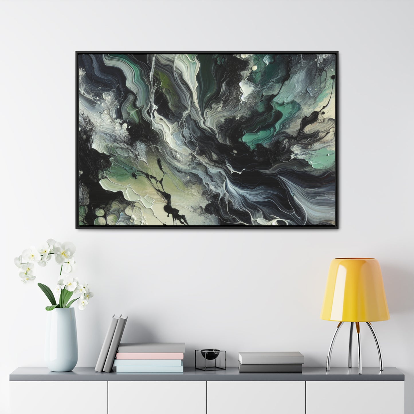 A Journey through Time Vivid Abstract Expressionism Art Collection Canvas