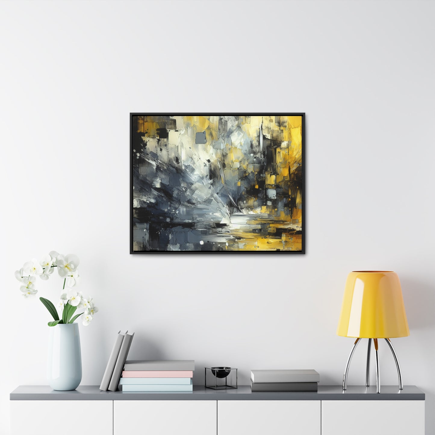 A Captivating Journey Abstract Expressionism Canvas