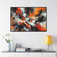 Tumultuous Journey through Abstract Emotions Canvas