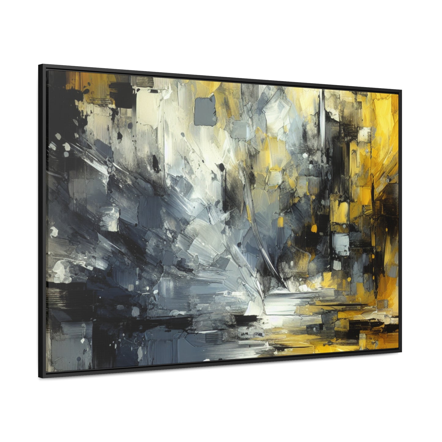 A Captivating Journey Abstract Expressionism Canvas