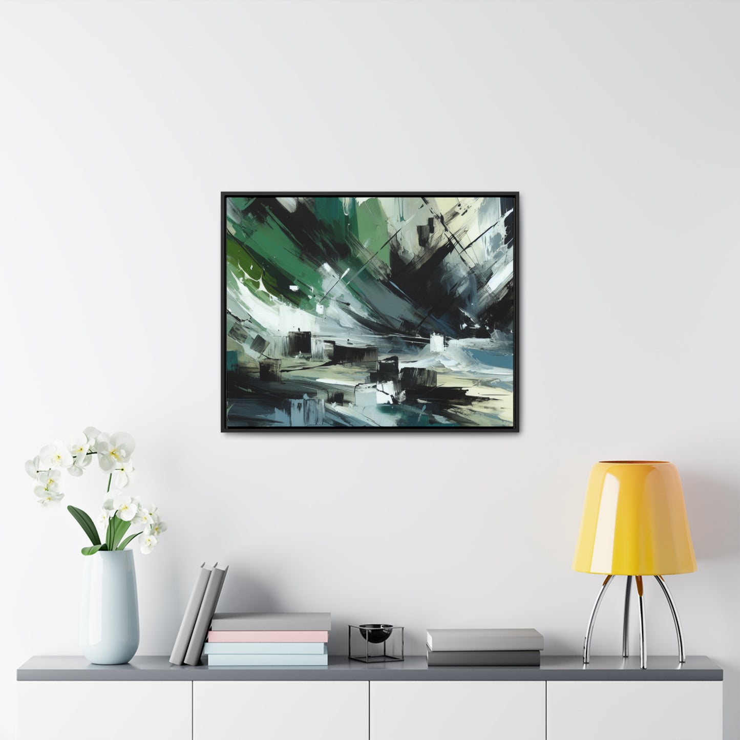 Evocative Abstract Expressions Canvas