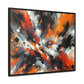 Tumultuous Journey through Abstract Emotions Canvas