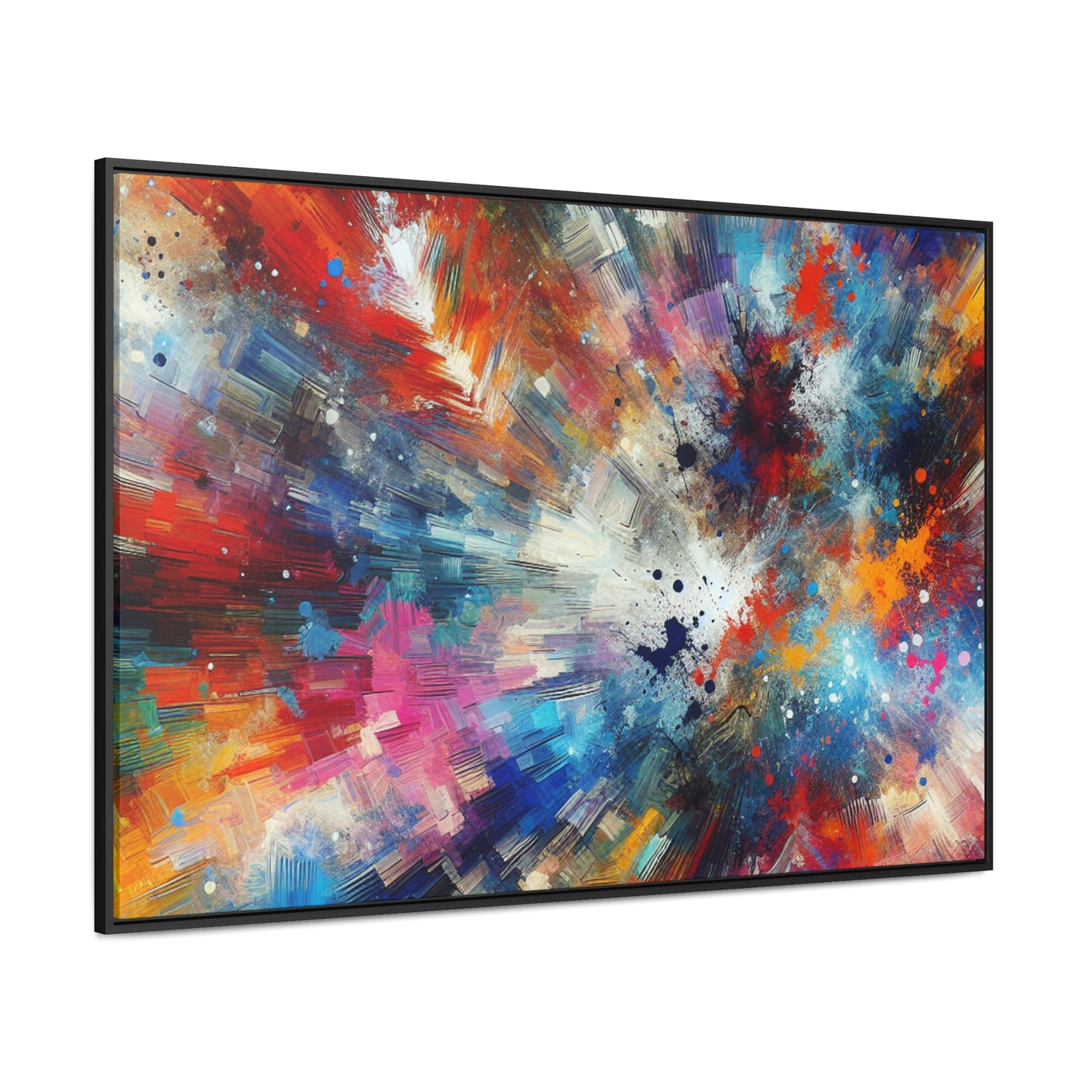 A Realm of Vivid Abstractions Canvas